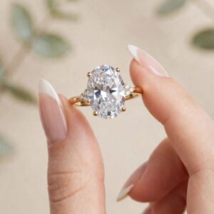 R247 ANILLO DE PIEDRA OVALADA GRANDE