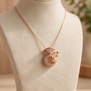 DJ193 DIJE DE BOLSA DE DINERO 18K