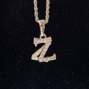 DJ225 DIJE PLATEADO DE LETRA "Z"