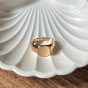 R1810 ANILLO GRUESO CON PLACA CIRCULAR