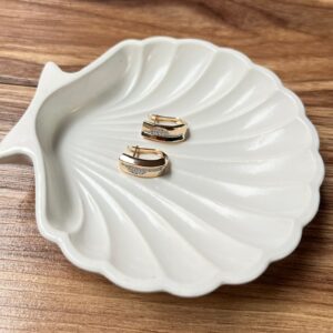 A18275 ARRACADA DISEÑO CON CRISTALES 18K