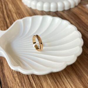 18009 ARGOLLA CON GRABADO 18K