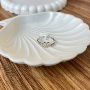 R0004 ANILLO DE RODIO CON CORAZON