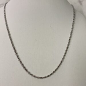 CR002 CADENA RODIO TORSAL DELGADA 45CM