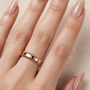 18009 ARGOLLA CON GRABADO 18K