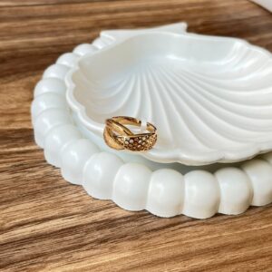 18019 ANILLO NUDO MEDIO DE18K