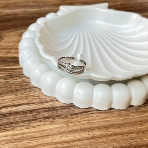 R0008 ANILLO ABIERTO CON PIEDRAS RODIO