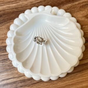 R0007 ANILLO DE ESLABONES CUADRADOS DE RODIO