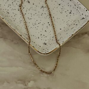 C18134 CADENA TIPO ANCLA 18K 45CM