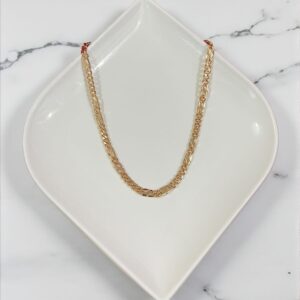 C18116 CADENA GRUESA FIGARO 18K 45CM