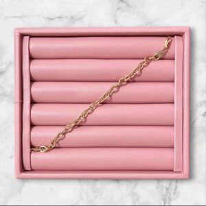 P18223 PULSERA DE ESLABONES ENGARZADOS 18K 20CM