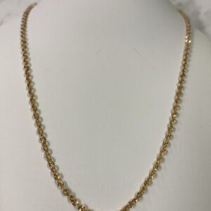 C18062 CADENA ESLABON CADENA 18K 45CM