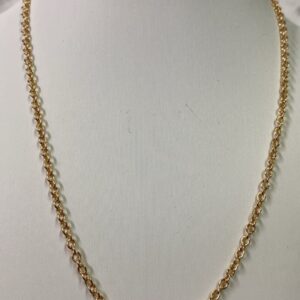 C18064 CADENA ESLABONES CIRCULARES 18K 45CM