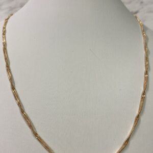 C18072 CADENA PLACHADA 18K 45CM