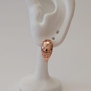 A18472 ARRACADA CON PIEDRAS 18K