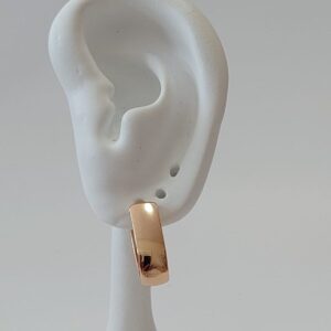 A18473 ARETE LISO DE 18K