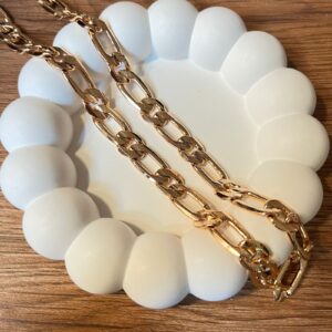 C18167 CADENA FIGARO GRUESA 18K 60CM