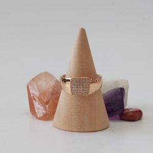 18043 ANILLO CON CRISTALES 18K
