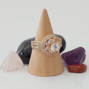 18042 ANILLO CIRCONIA PIEDRA GRANDE 18K