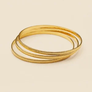 B14012 BRAZALETE GRUESO CON GRABADO 14K 62MM