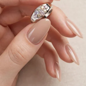 R0030 ANILLO CON PIEDRAS DE COLORES RODIO
