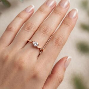 18071 ANILLO CON CIRCONIAS 18K