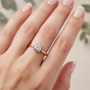 18074 ANILLO CON PIEDRA 18K