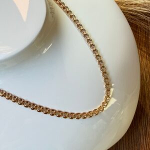 C18240 CADENA DELGADA ESLABON REDONDO 45 cms