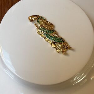 D14011 DIJE SAN JUDAS TADEO KRYSTALES PEQUEÑOS VERDES