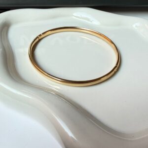 B18020 BRAZALETE LISO 18K 60MM