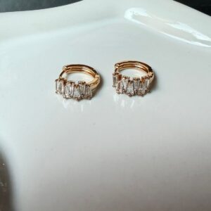 A18839 ARETE CON CRISTALES 18K