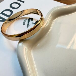 B18027 BRAZALETE LISO 60MM 18K