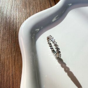 R0049  ANILLO DE BRILLOS RODIO