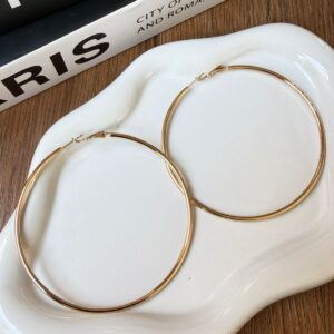 A18943 ARRACADA DE ARO GRANDE 18K