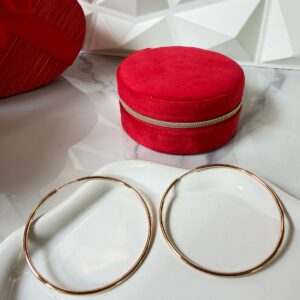 A18942 ARRACADA DE ARO GRANDE 18K