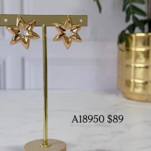 A18950 ARETE FORMA ESTRELLA 18K