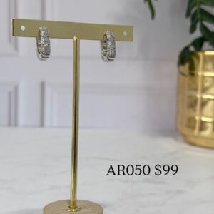 AR050 ARETE CON BRILLOS RODIO