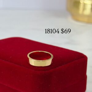 18104 ANILLO LISO 18K