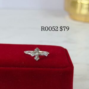 R0052 ANILLO CON IMAGEN DE CRUZ RODIO