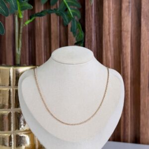 C18323 CADENA ESLABON ITALIANO 50CM 18K