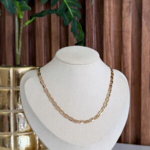 C18324 CADENA ESLABON MARINERA 50CM 18K