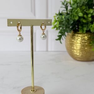 A181029 ARETE COLGANTE DE PERLA 18K