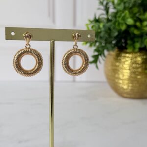 A181046 ARETE CIRCULAR FORMA DE ESPIRAL 18K