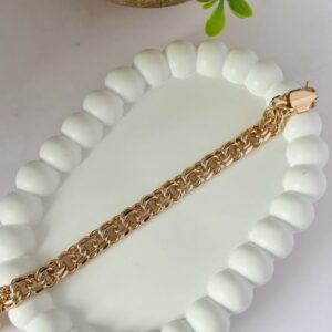 P18462 PULSERA TEJIDO CHINO 20CM 18K