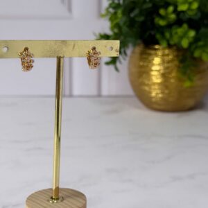 A181103 ARETE CON BRILLOS 18K