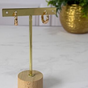 A181125 ARETE DISEÑO ONDULADO 18K