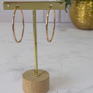 A181173 ARRACADA LISA MEDIANA 18K