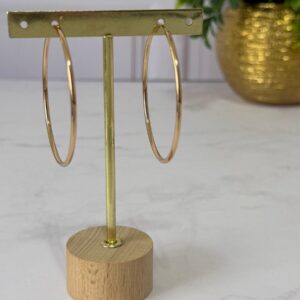 A181176 ARRACADA LISA ARO GRANDE 18K