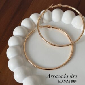 A181218 ARRACADA LISA 6.0MM 18K
