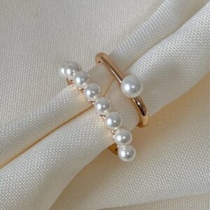 A181240 PIERCING A PRESION CON PERLAS 18K